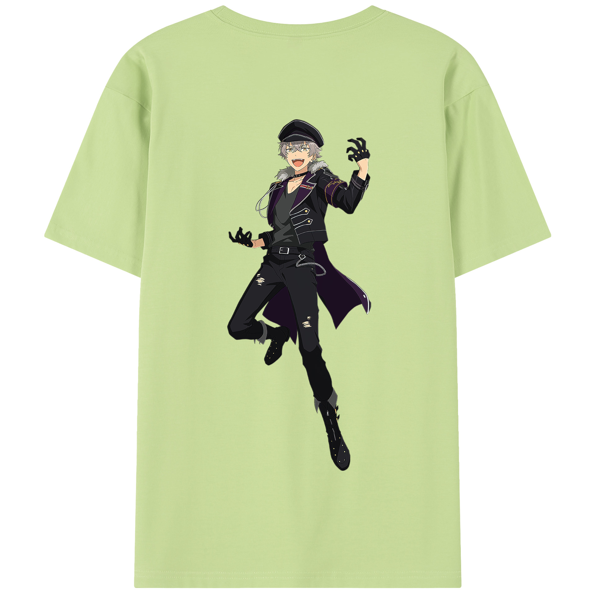 （画像用） あんさんぶるスターズ! Ensemble Stars 綿100％半袖Tシャツ（背面プリント）